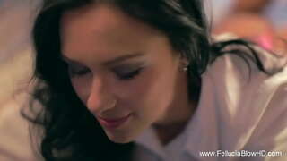 романтика и страсть CFNM минет красотки